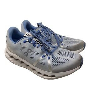 ON On Cloud Cloudsuffer Running Sneaker Womens 9.5 Blue Activewear Gym Workout